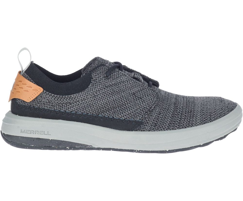 Merrell Sneakers Black - Gridway - Mens 57SUXFMIP